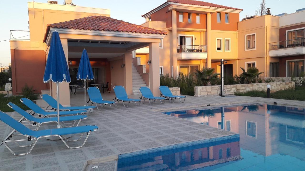 Aparthotel Golden Victory Agia Marina Exterior foto